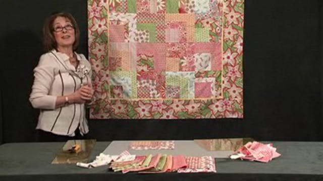 Simple Layer Cake Quilt with Valerie ...