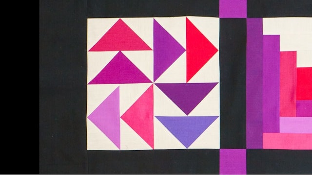 TASTER: Beginner Patchwork Sampler Quilt with Sallieann Harrison - Block 4