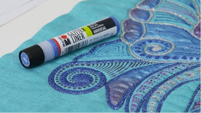 TASTER: Creating Glitter Fabric with Vendulka Battais