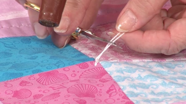 Tying (or Buttoning) Your Quilt with Valerie Nesbitt