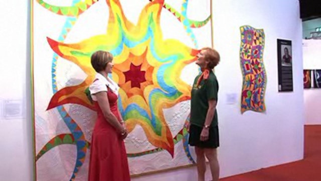 A Chat with Philippa Naylor at The Festival of Quilts