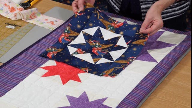 8 Pointed Star Quilt with Valerie Nes...
