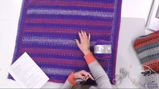 TASTER: Sugar Plum Crochet Blanket with Jane Czaja