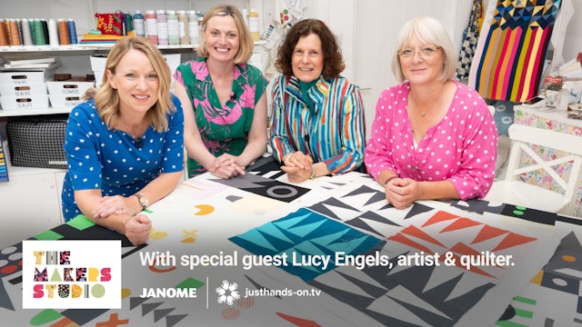 TASTER: The Makers Studio with Lucy Engels, Artist and Quilter