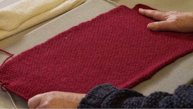How to Block your Knitting with Daphne Morris