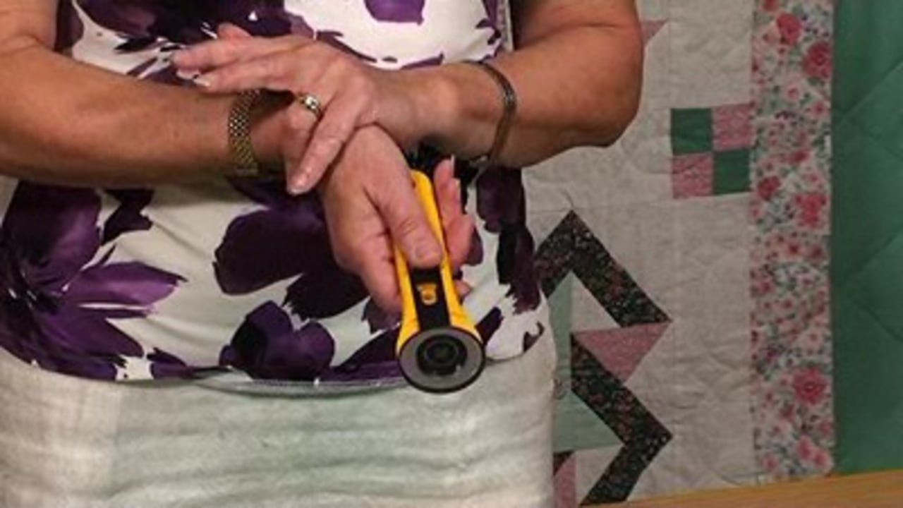 Changing the Rotary Cutter Blade justhandson.tv