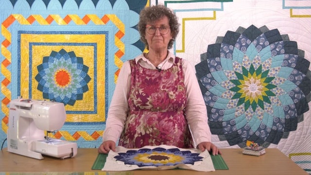 Dahlia Quilt with Sue Thornborough