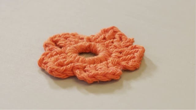 TASTER: Making Orange Daisy Crochet F...