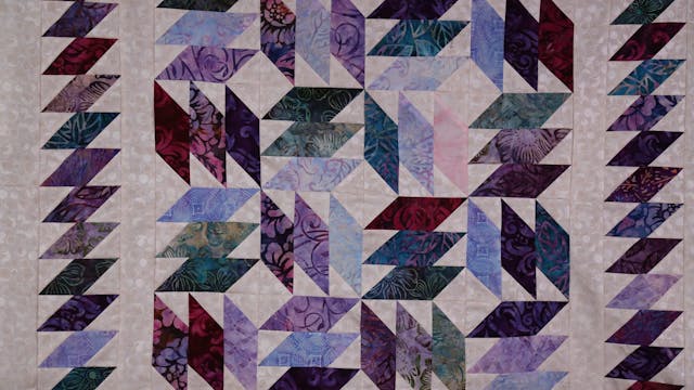 Scrap Jelly Roll Patchwork with Valer...