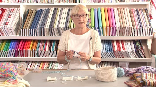 Treble Crochet Stitch with Jane Czaja