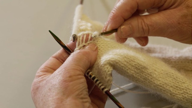 How to Pick Up Dropped Knitting Stitches with Daphne Morris