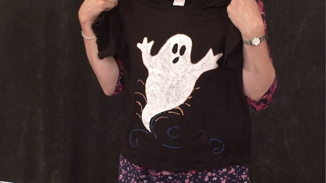 TASTER: Halloween Ghost T Shirt with ...