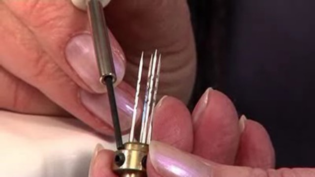 How to Change the Needle on Your Embellishing Machine