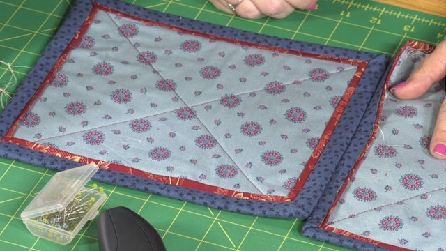 Double Patchwork Binding Technique with Sallieann Harrison