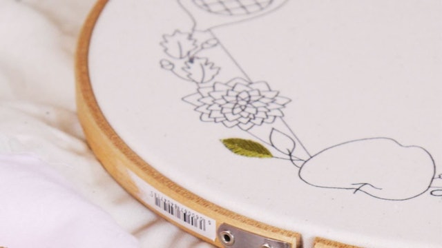 Herringbone Stitch Embroidery Workshop with Niamh Wimperis