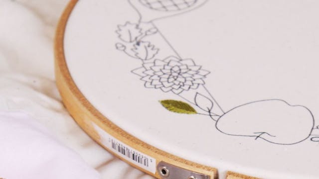 Herringbone Stitch Embroidery Worksho...