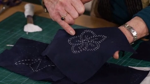 TASTER: Sashiko (Japanese Embroidery) with Jennie Rayment
