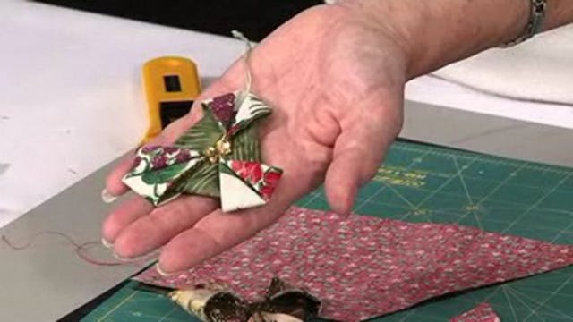 Folded Christmas Tree Decoration with...