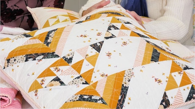 Don't Be Afraid to Quilt Over Your Patchwork with Claire Campion