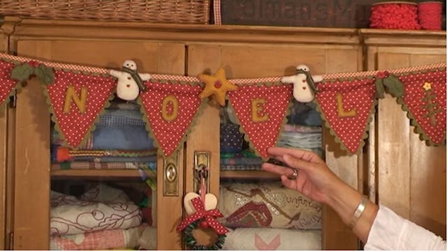 TASTER: Festive Bunting with Mandy Shaw