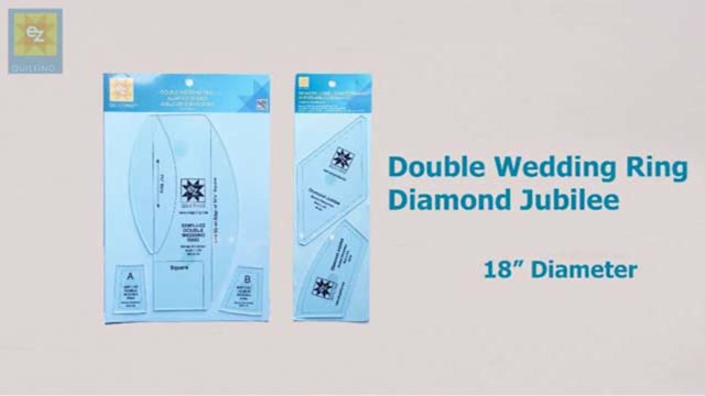 Double Wedding Ring Diamond Jubilee Template with Jennie Rayment