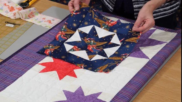 TASTER: 8 Pointed Star Quilt with Val...