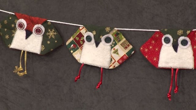 Owl Bunting with Jennie Rayment