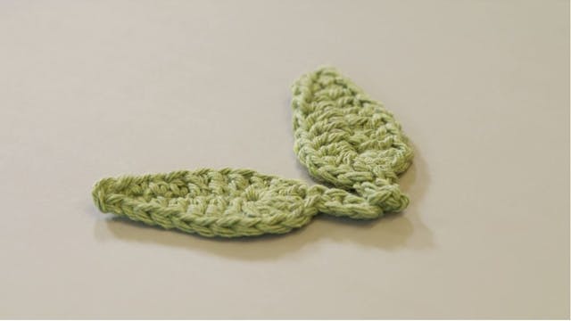 TASTER: Making a Crochet Leaf with Ja...