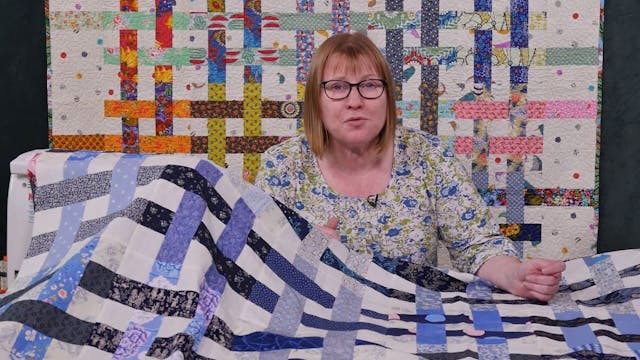 TASTER: Woven Jelly Roll Scrap Quilt ...