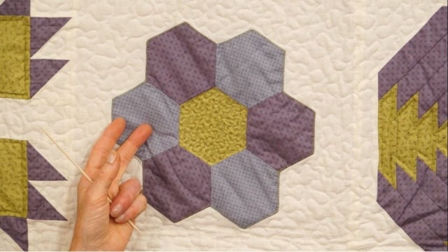 How to Sew Hexagons Together with Jennie Rayment