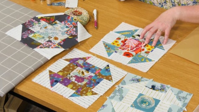 Churn Dash Patchwork Block Part 2 with Carolyn Forster