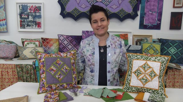 TASTER: Cathedral Window patchwork wi...