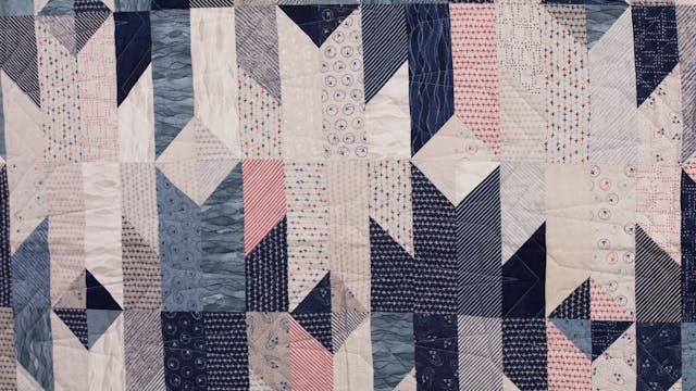 TASTER: Up Hill and Down Dale Quilt w...
