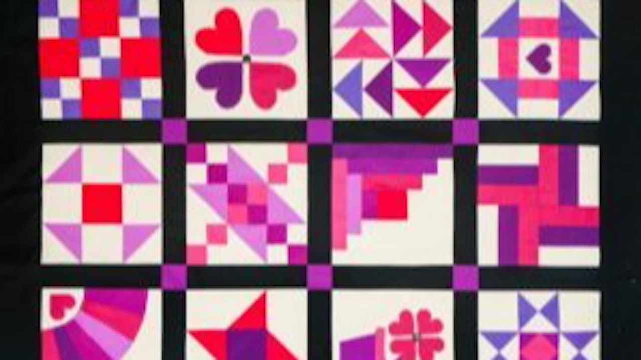 Beginners Patchwork Sampler Quilt Series with Sallieann Harrison