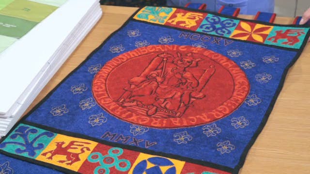 More about the Magna Carta Quilt with...