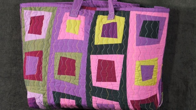 Square Dance Bag with Helen Butcher