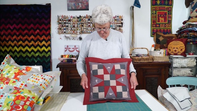 How to Make a Cushion with an Oxford Flap with Anne Baxter