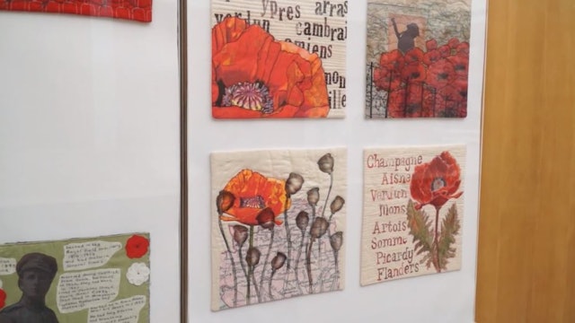 Remembering WWI with the London Quilters