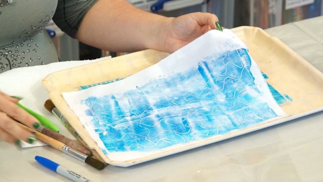 Monoprinting with Angela Daymond