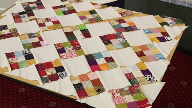 TASTER: Scrap 9 Patch Quilt with Vale...