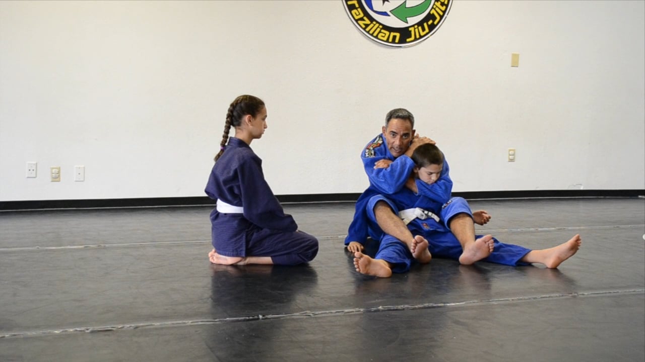Submissions from the back Rear naked choke