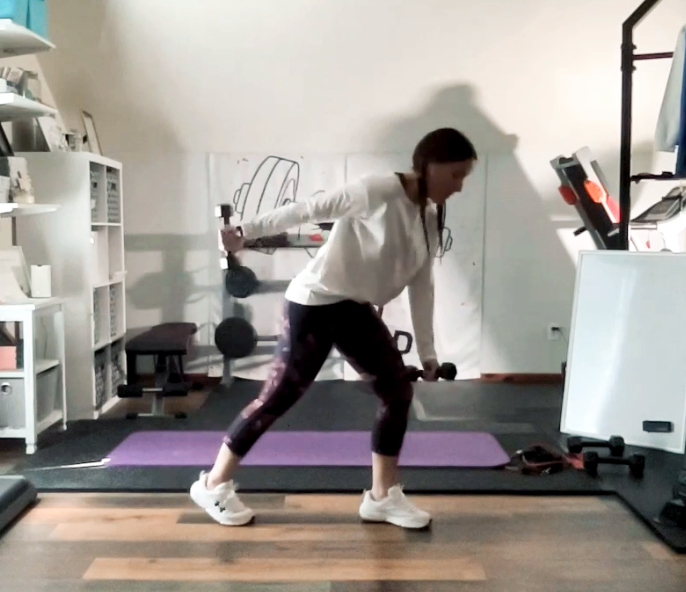 Triceps+Biceps with Isometric Leg Strength