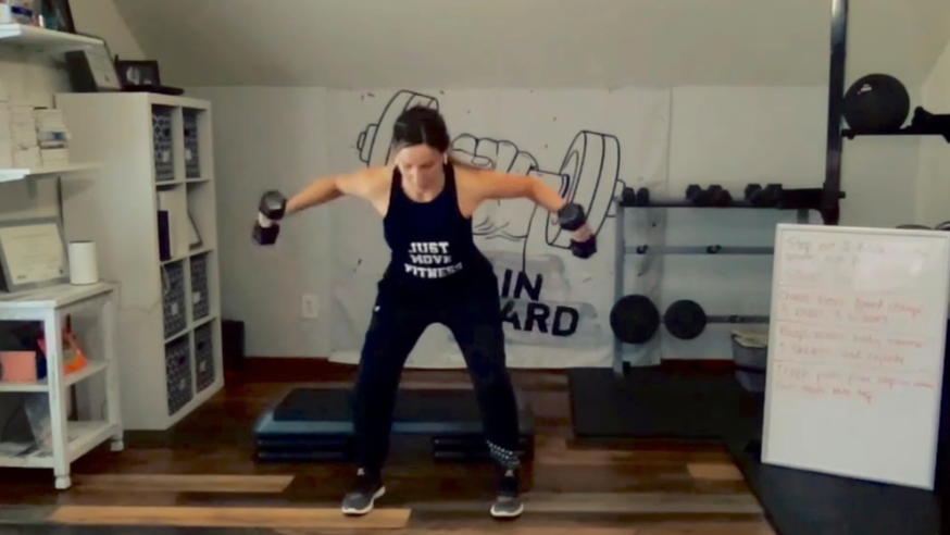 Upper Body Strength With Lower Body Cardio
