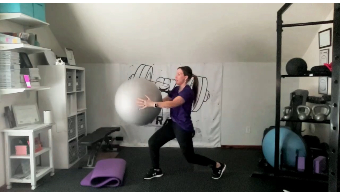 30 Min Stability Ball Circuit/Tutorial