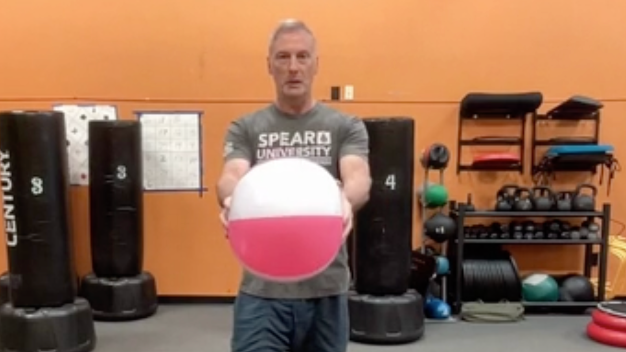 Balance 101 - Beach Ball Standing