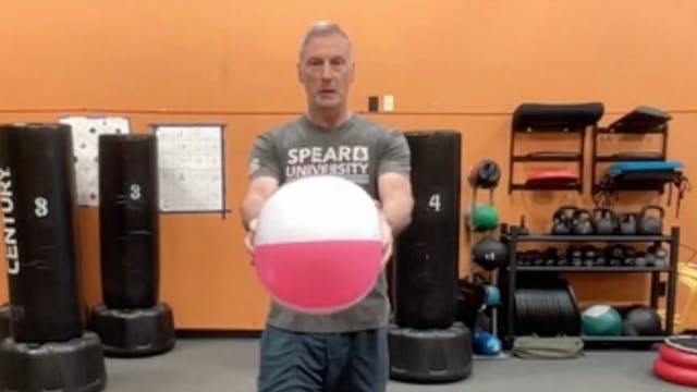 Balance 101 - Beach Ball Standing