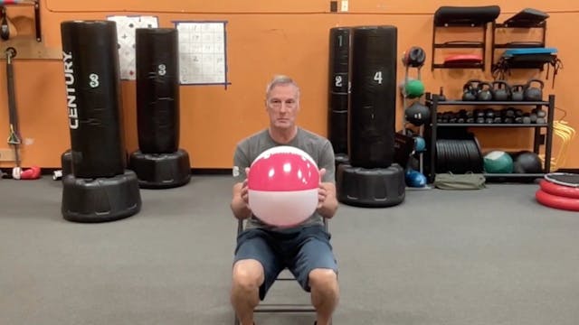 Balance 102 - Chair Beach Ball