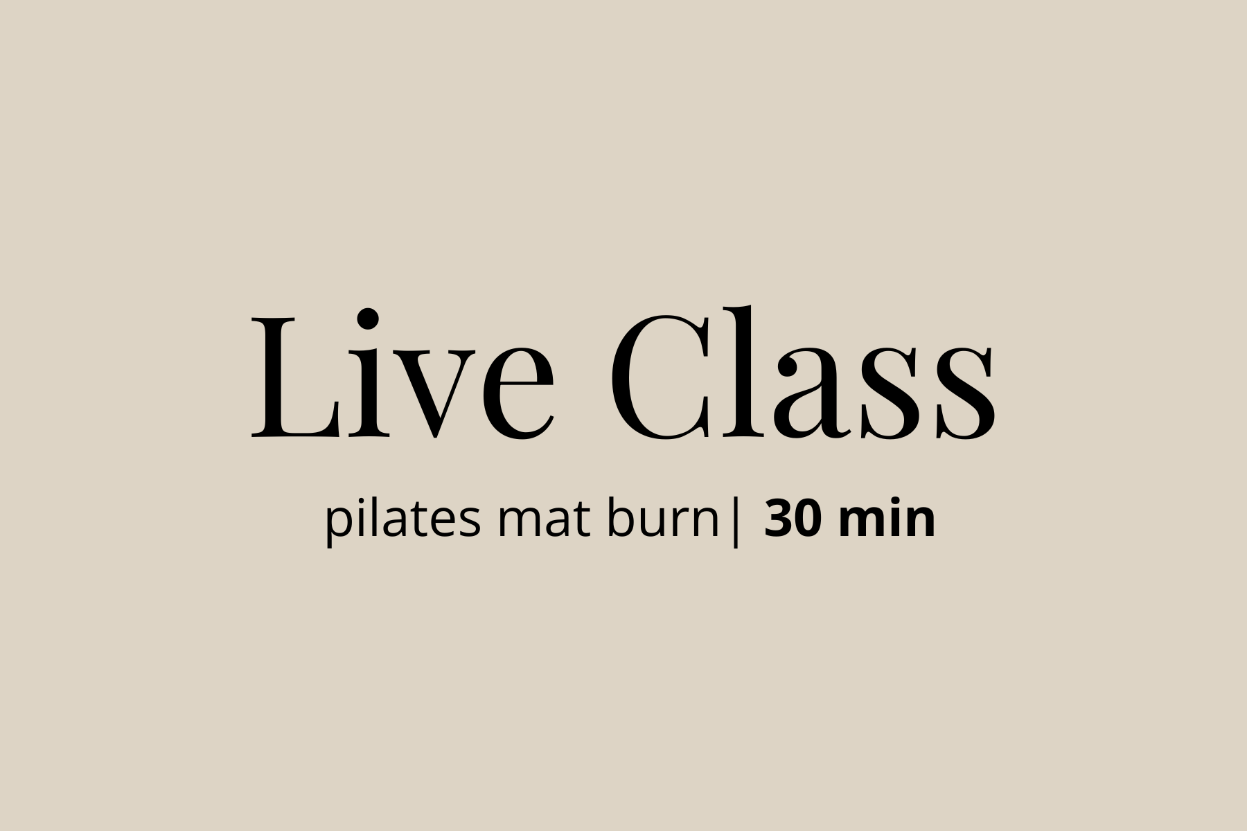 Pilates Mat Burn | 3.5.25 | 30 min