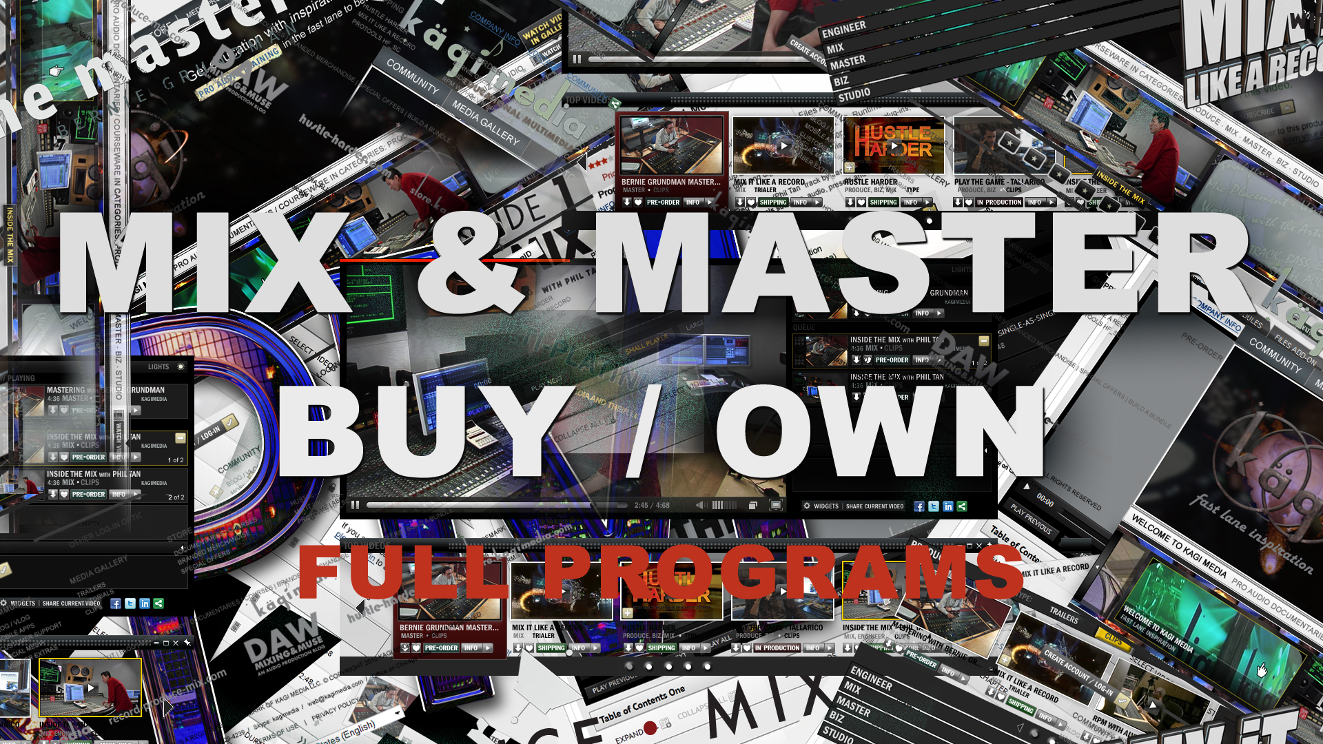 BUY / DOWNLOAD / OWN - FULL PROGRAMS
