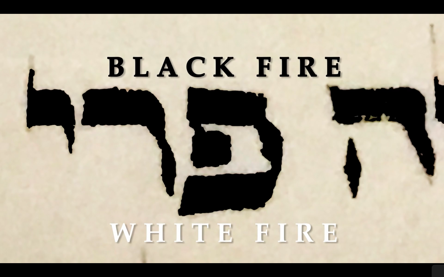 Black Fire White Fire